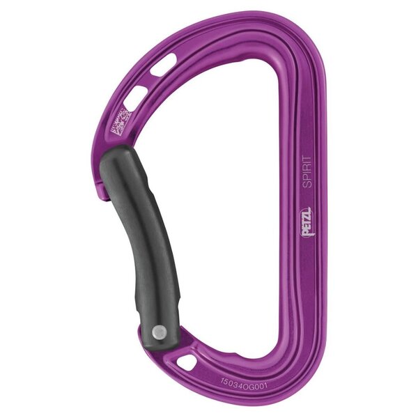 Petzl Carabiner SPIRIT Bent VIOLET