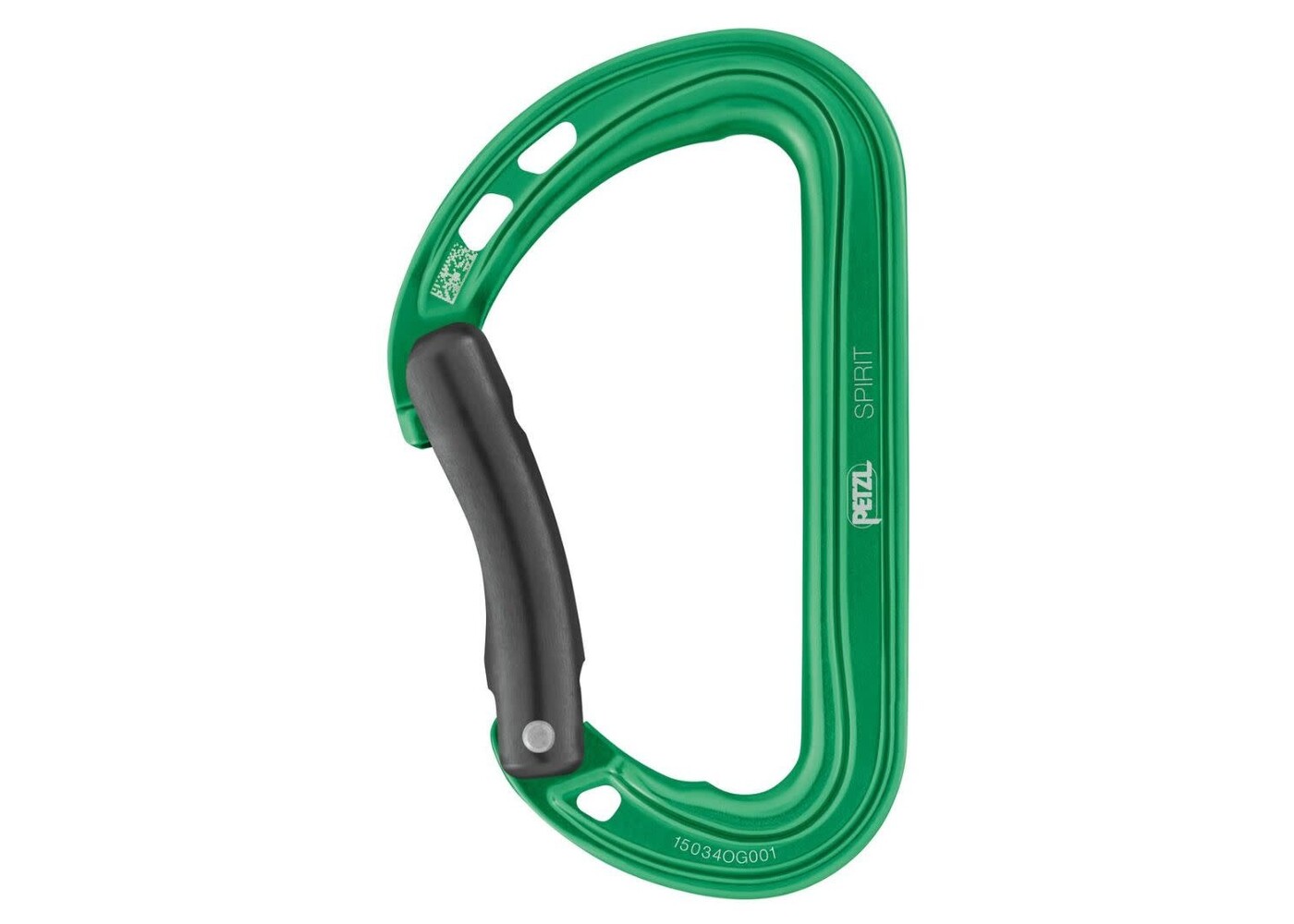 Petzl Carabiner SPIRIT Bent GREEN