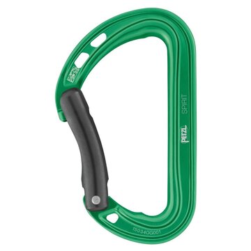 Petzl Carabiner SPIRIT Bent GREEN