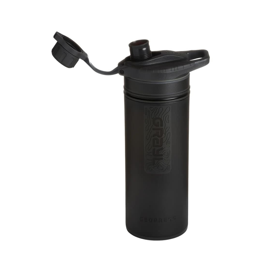 24oz GeoPress Purifier Bottle - COVERT BLACK