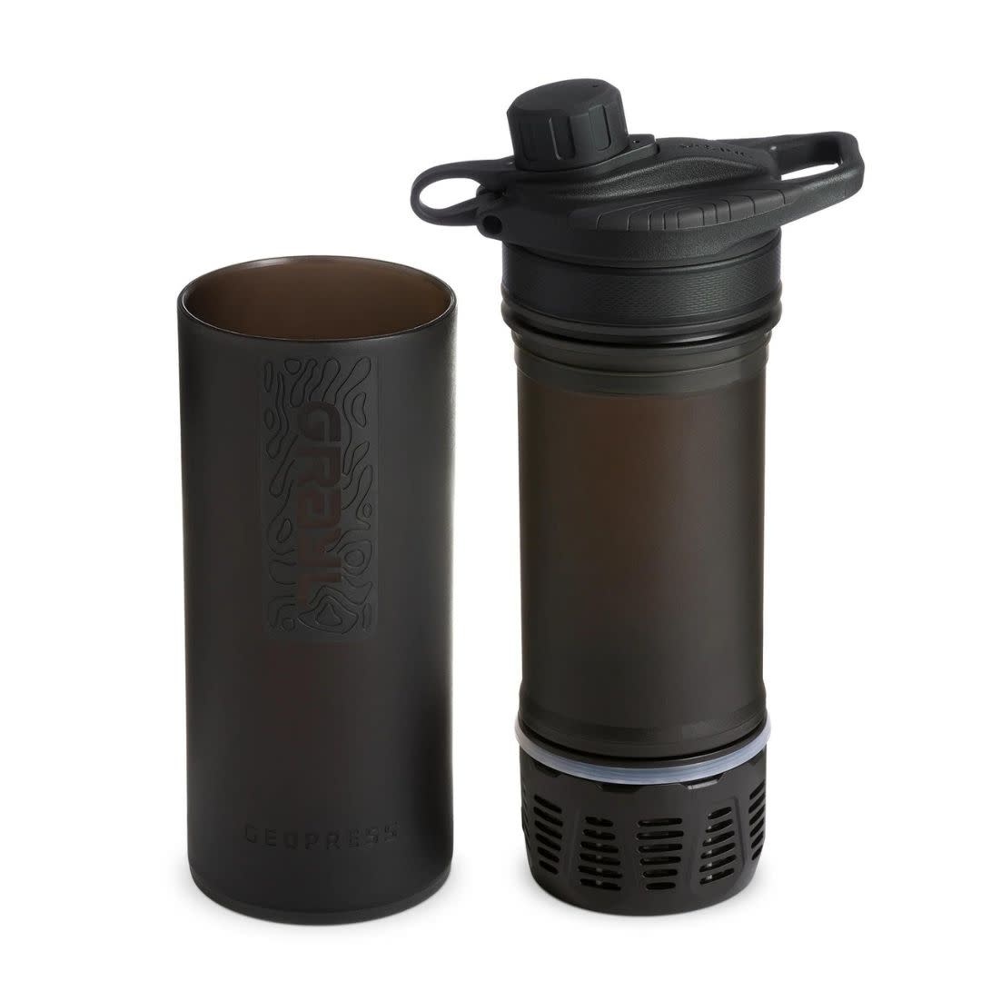 24oz GeoPress Purifier Bottle - COVERT BLACK
