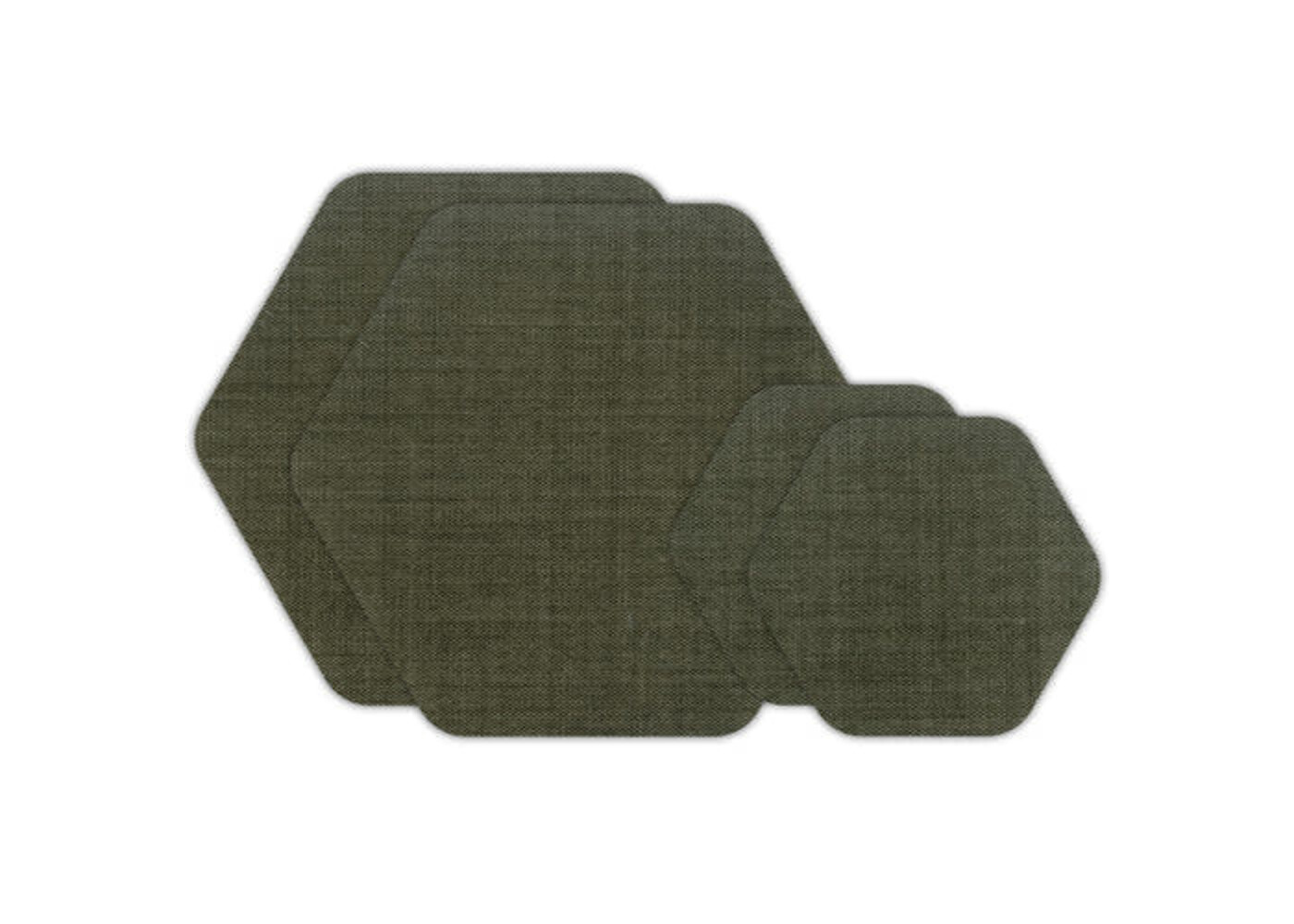 Tenacious Tape Patches Hex - OD GREEN