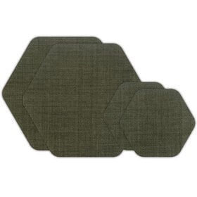  Tenacious Tape Patches Hex - OD GREEN