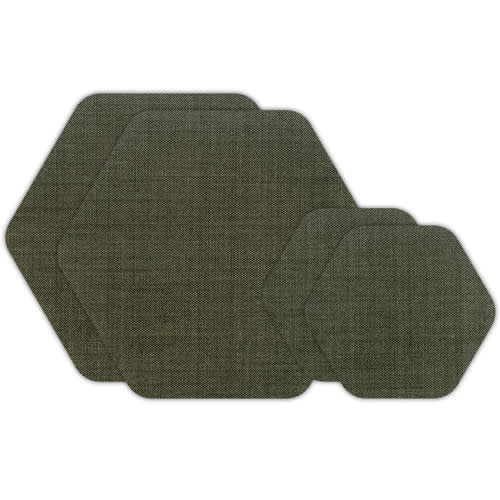 Tenacious Tape Patches Hex - OD GREEN