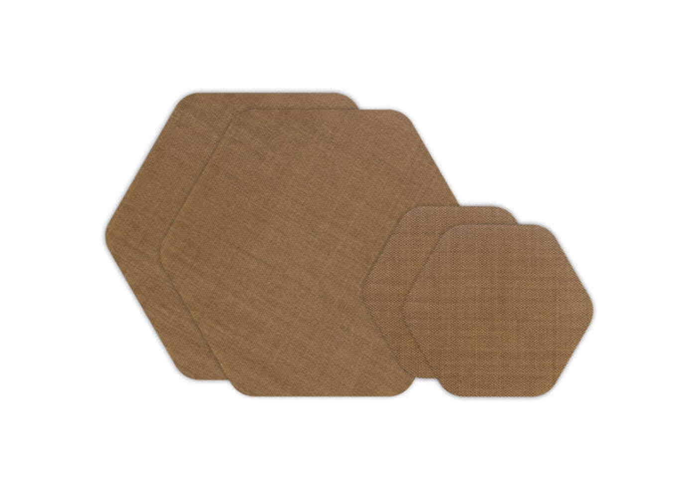 Tenacious Tape Patches Hex - COYOTE