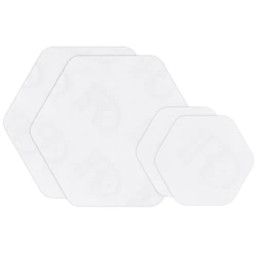 Tenacious Tape Patches Hex - Clr