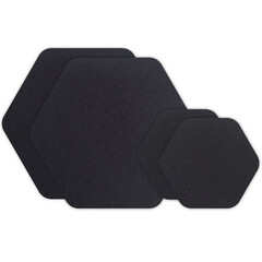 Tenacious Tape Patches Hex - BLACK