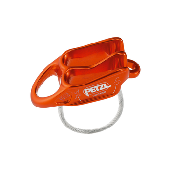 Petzl REVERSO BELAY DEVICE RED