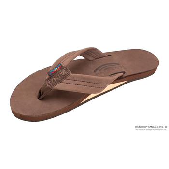Rainbow Sandals Premier Leather Single Layer Arch Support Men