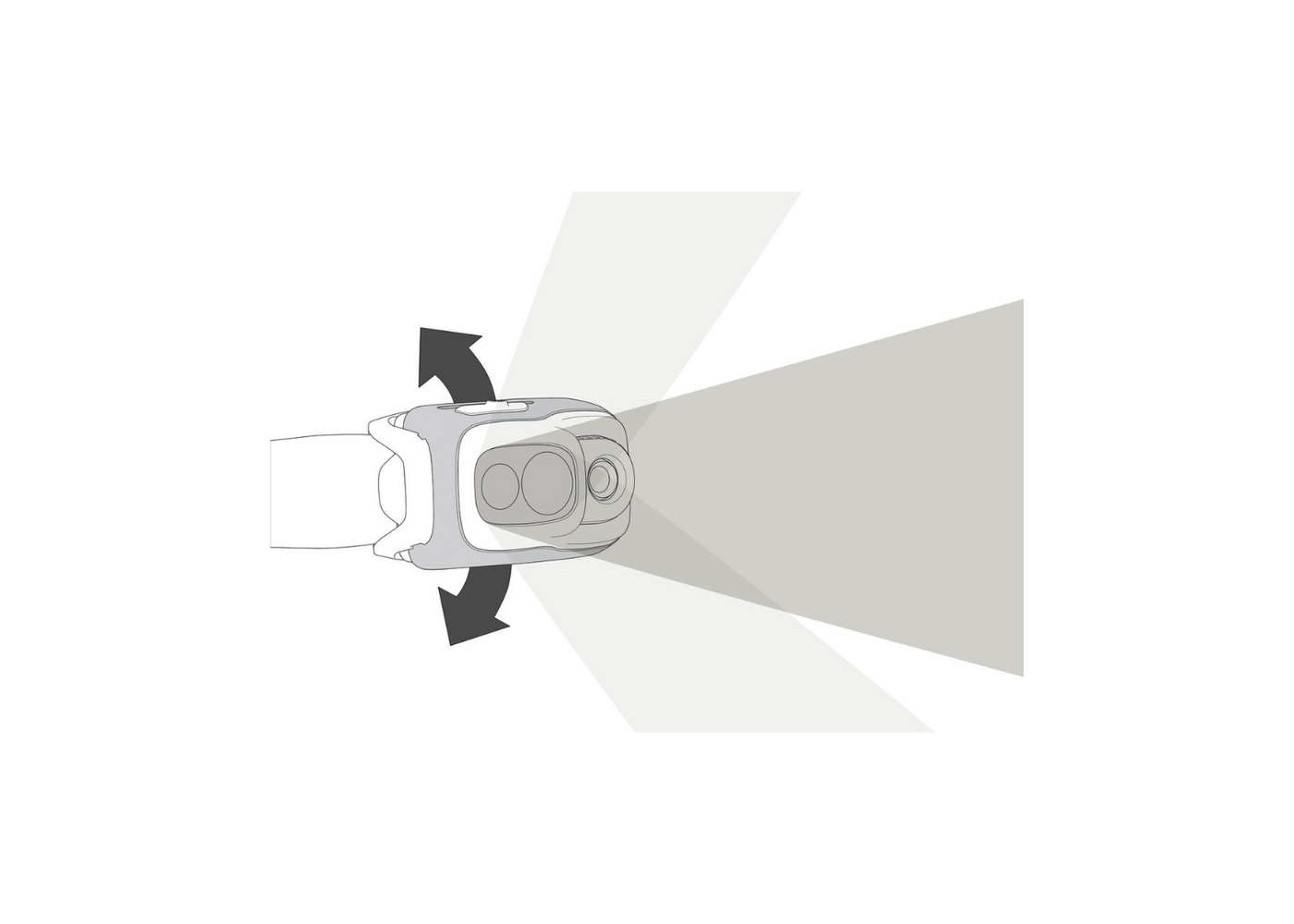 Petzl SWIFT RL LAMP BLACK