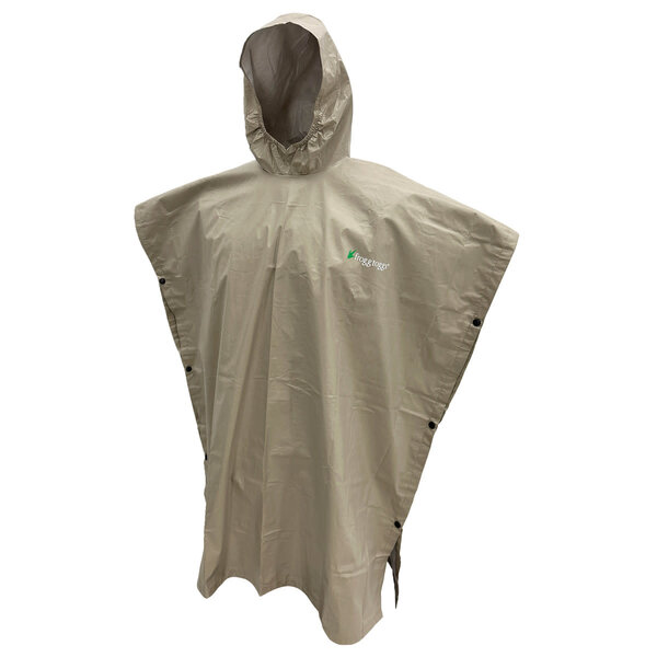 FROGG TOGGS ULTRA-LITE2 YOUTH PONCHO KHAKI ONE SIZE