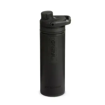 GRAYL Ultra Press Purifier Nature Edition Bottle - Covert Black
