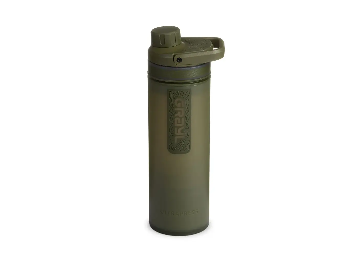 GRAYL Ultra Press Purifier Nature Edition Bottle - Olive Drab