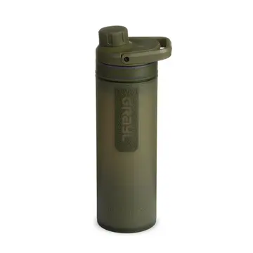 GRAYL Ultra Press Purifier Nature Edition Bottle - Olive Drab