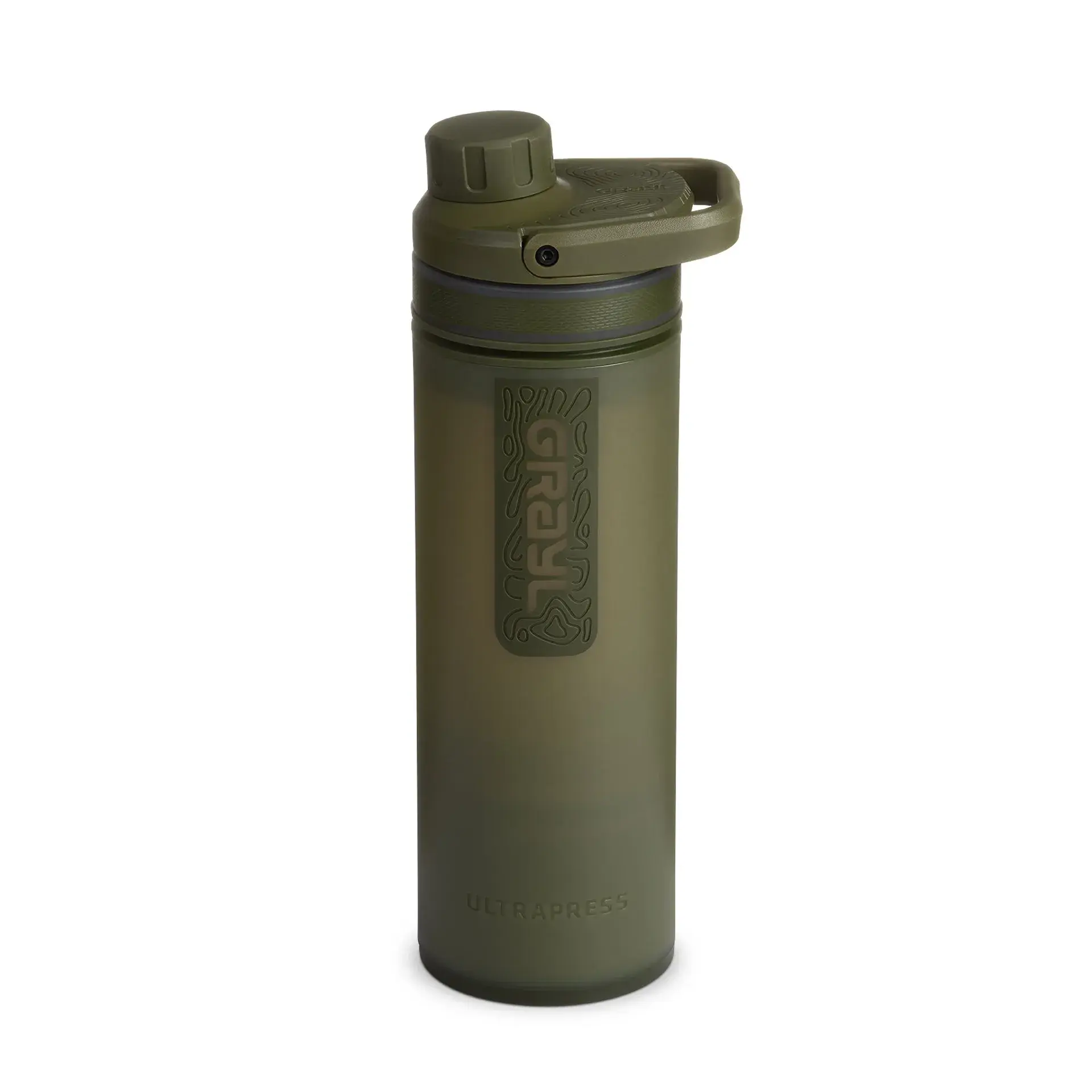 Ultra Press Purifier Nature Edition Bottle - Olive Drab