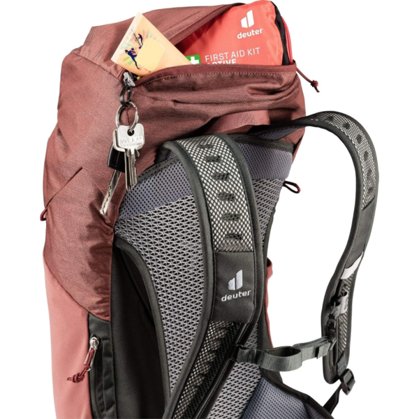 DEUTER AC LITE 24.     REDWOOD/IVY