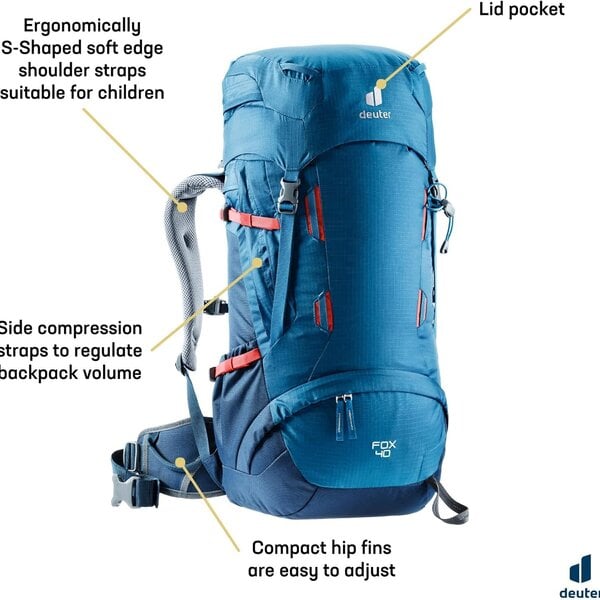 DEUTER FOX 40  ocean midnight