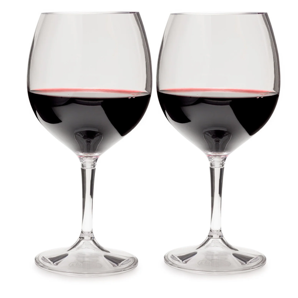 GSI Outdoors NESTING RED WINE GLASS SET