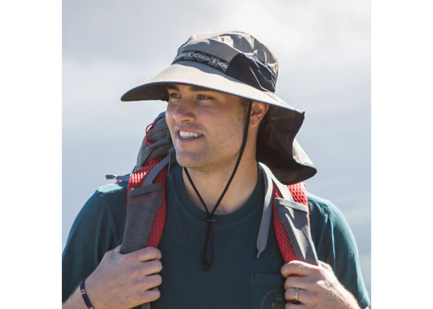 Adventure Hat Olive Terrain S/M