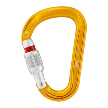 Petzl ATTACHE SCREW-LOCK YELLOW