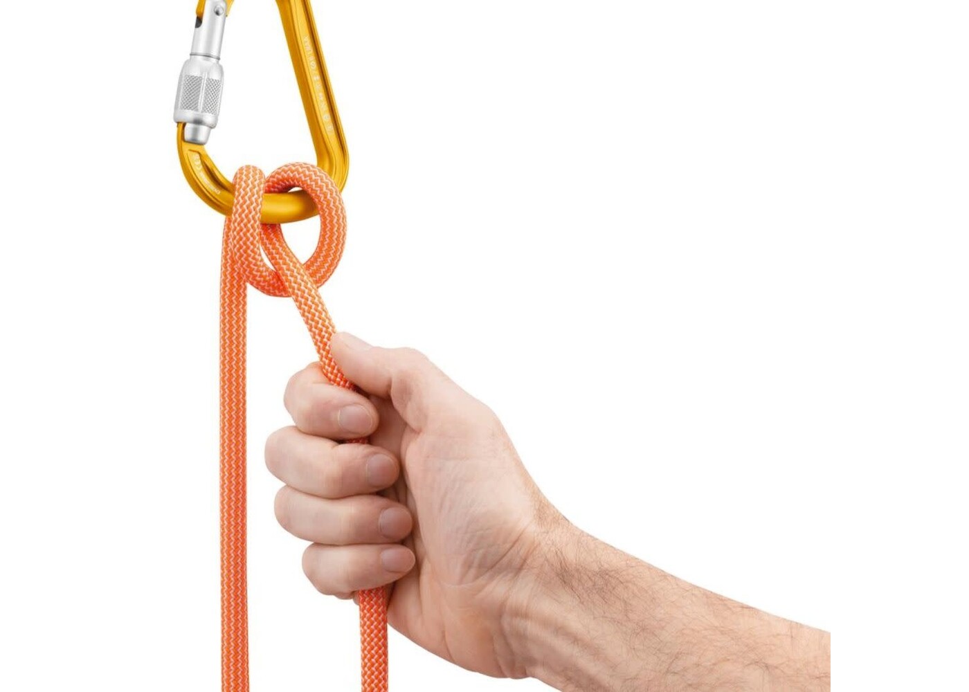 Petzl ATTACHE SCREW-LOCK YELLOW