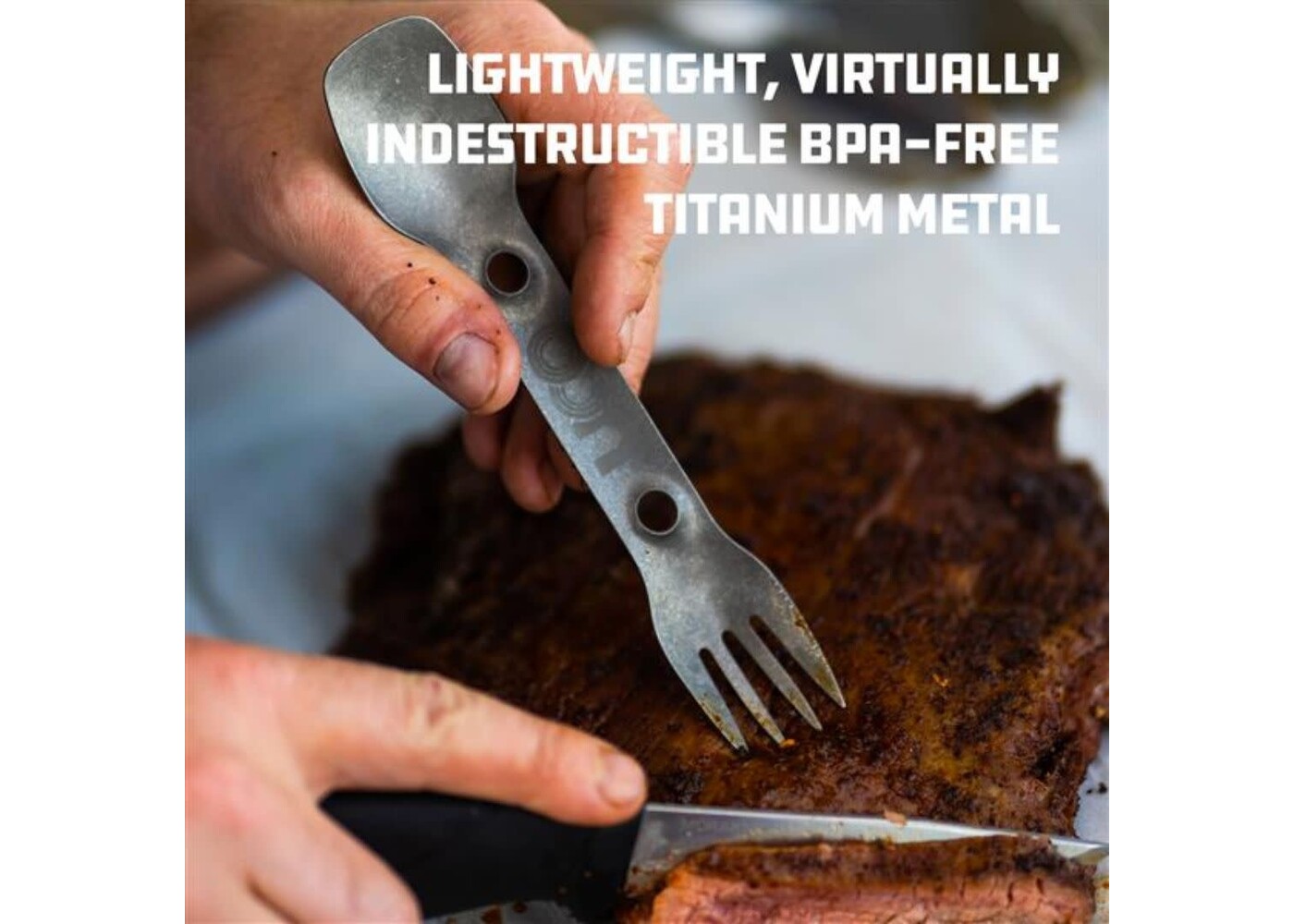 Titanium Utility Spork