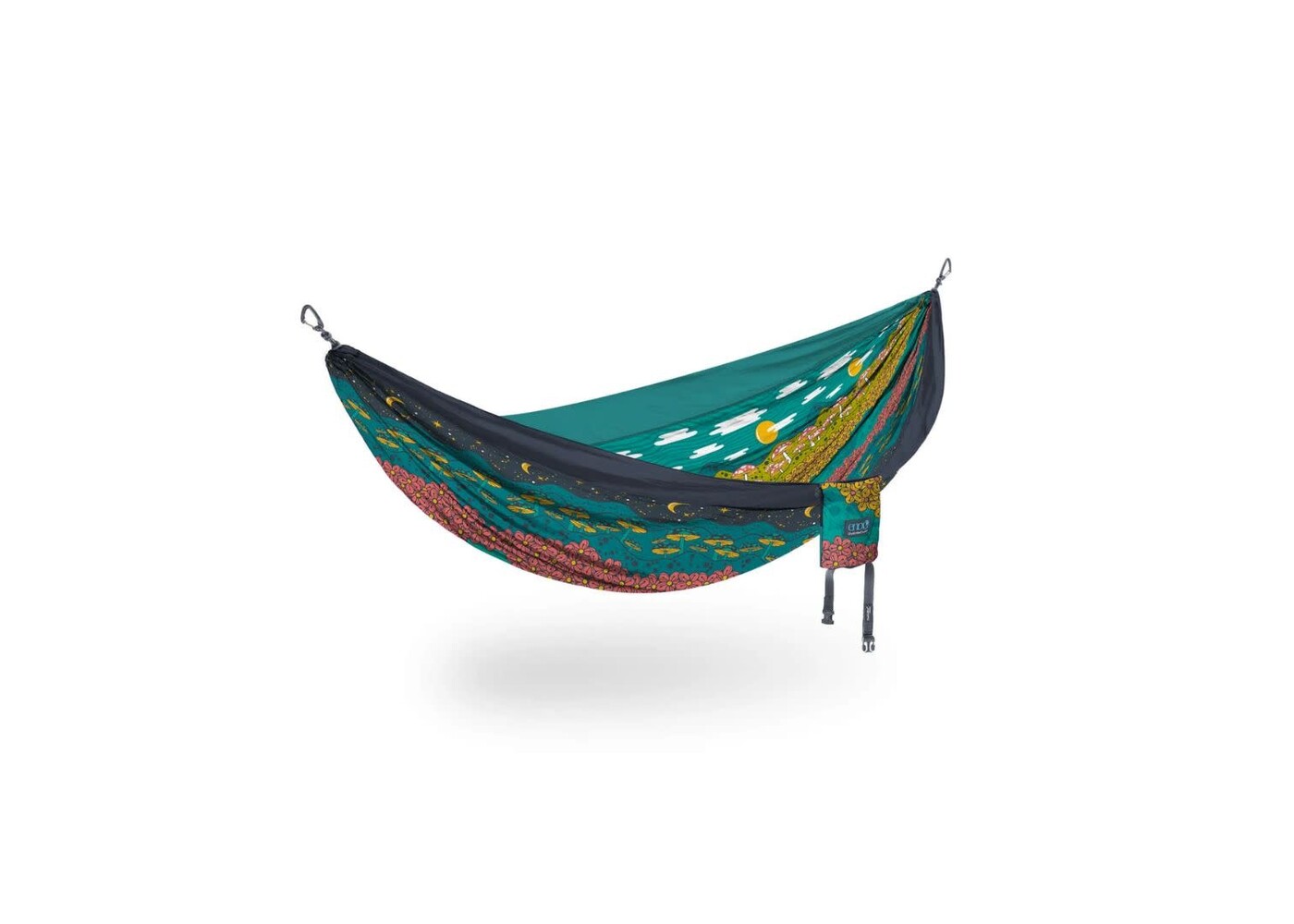 ENO (Eagles Nest Outfitters) DoubleNest Hammock Print Day to Night OS