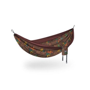 ENO (Eagles Nest Outfitters) DoubleNest Hammock Print Tropic | Merlot OS
