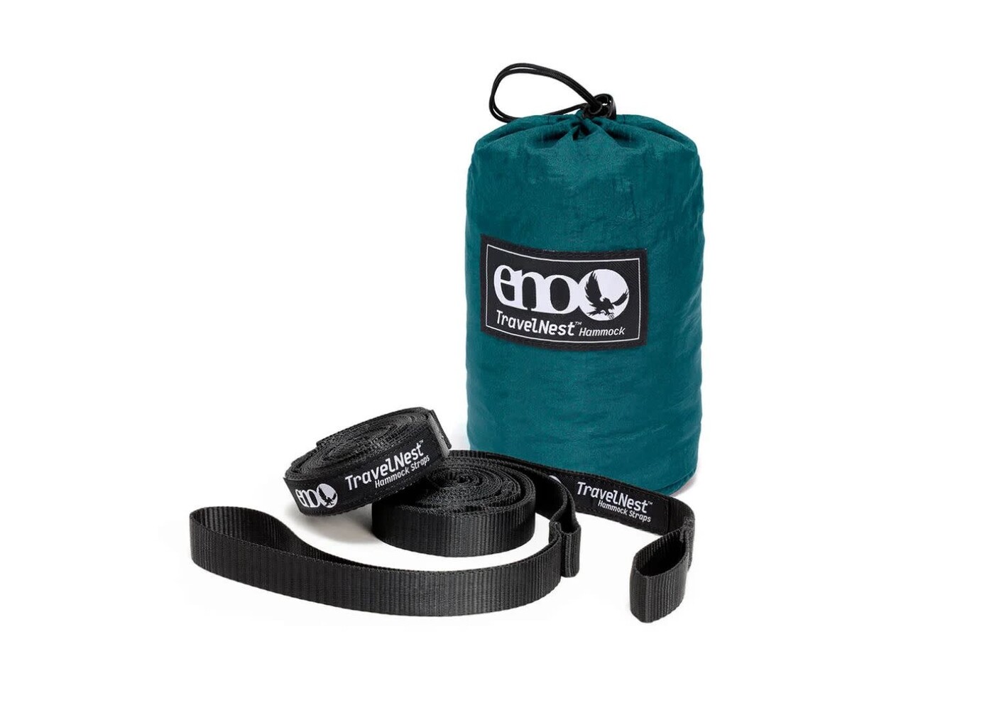 ENO (Eagles Nest Outfitters) TravelNest Hammock + Straps Combo Charcoal OS