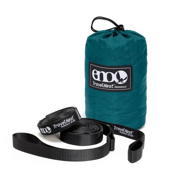 ENO (Eagles Nest Outfitters) Hammocks TravelNest Hammock + Straps Combo Charcoal OS