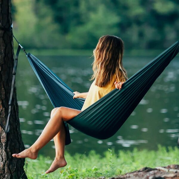 ENO (Eagles Nest Outfitters) Hammocks TravelNest Hammock + Straps Combo Charcoal OS