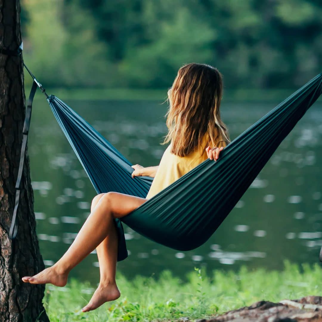 ENO (Eagles Nest Outfitters) TravelNest Hammock + Straps Combo Charcoal OS