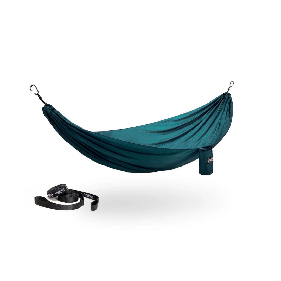ENO (Eagles Nest Outfitters) TravelNest Hammock + Straps Combo Marine OS