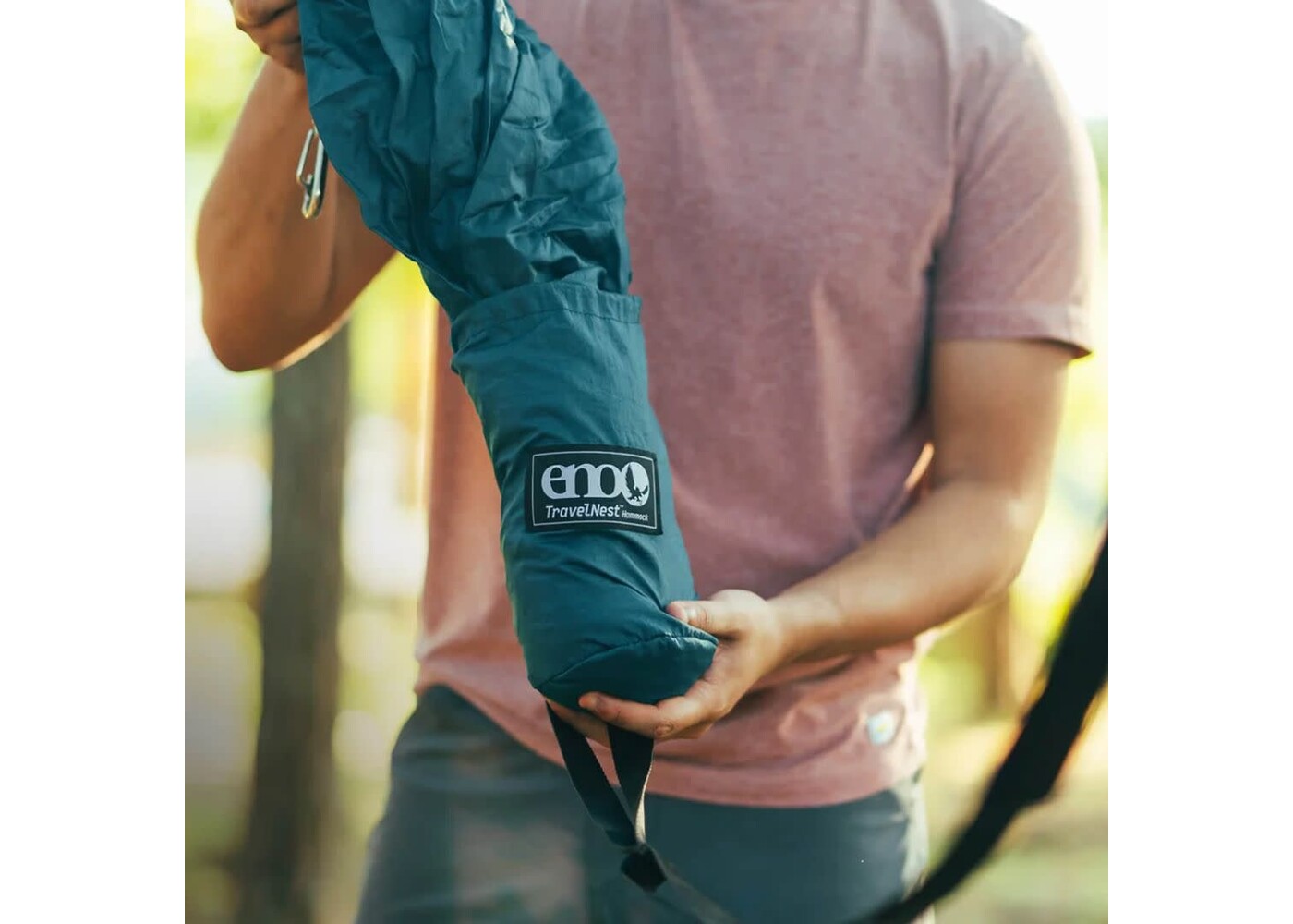 ENO (Eagles Nest Outfitters) TravelNest Hammock + Straps Combo Moss OS
