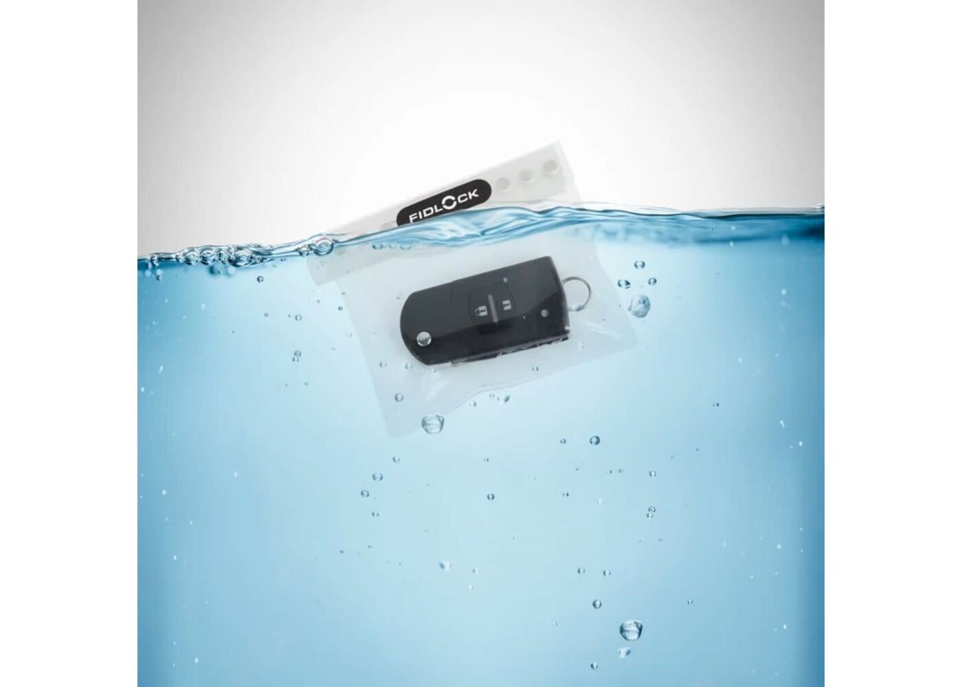 FIDLOCK HERMETIC Dry Bag MINI	Clear + Clear Bar