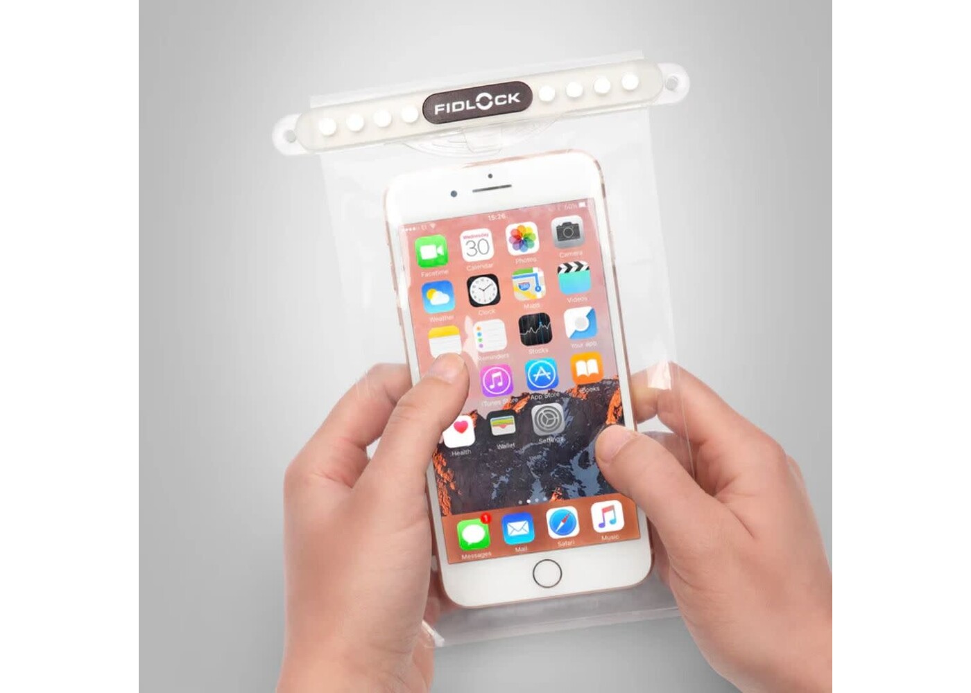 HERMETIC Dry Bag MEDI	Clear + Clear Bar