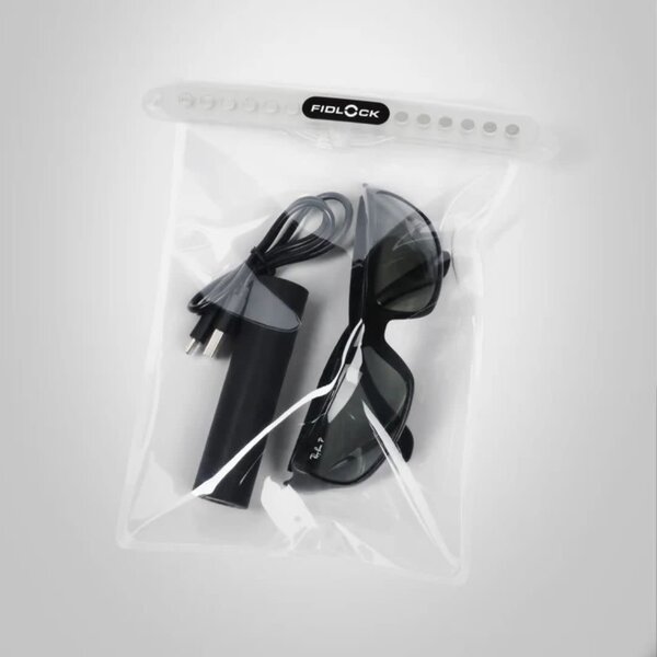 FIDLOCK HERMETIC Dry Bag MAXI	Clear + Clear Bar