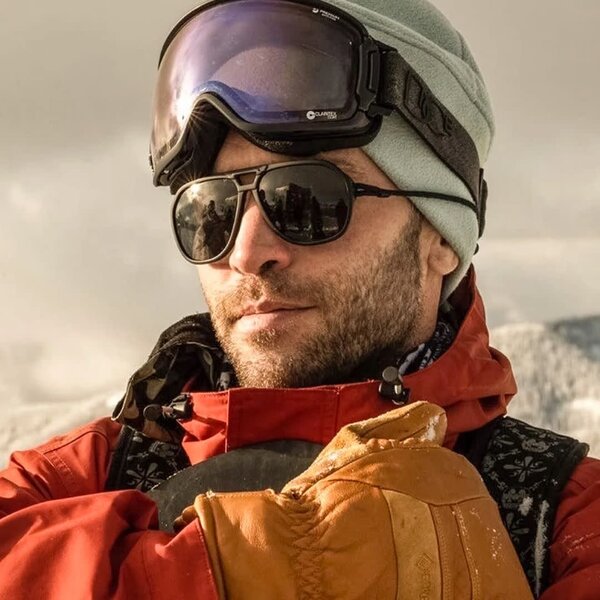 Ombraz Classics / Charcoal / Polarized Grey  Regular