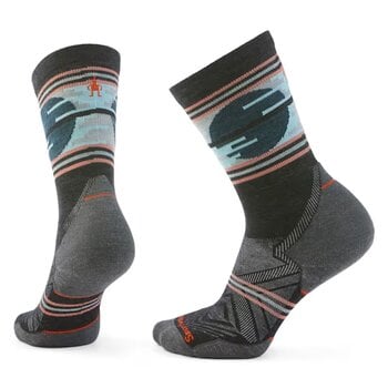 Smartwool W TRAIL RUN TC CRW RUN  CHARC  M