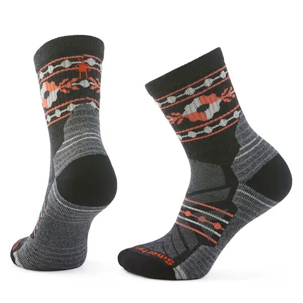 Smartwool W HLC RTROFLOR MIDCRW HIKE CHARC  M