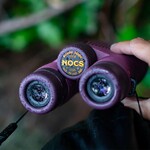 Nocs Field Issue 10X32  Binoculars Oxblood Maroon