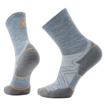 Smartwool Run Targeted Cushion Mid Crew  Socks Run  L