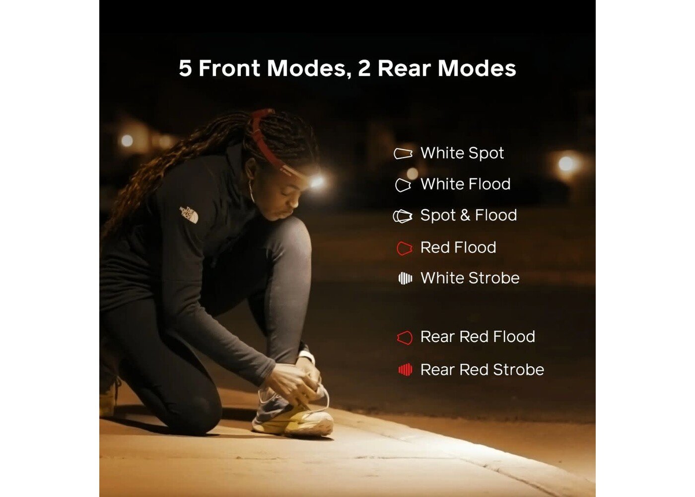 Dash 450 Rechargeable HeadLamp - Ember Fade