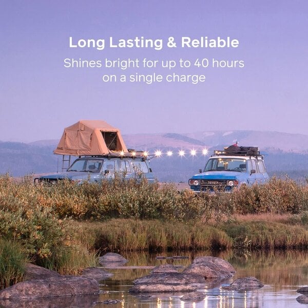 LUCI Luci Solar String Lights + Hub 44'
