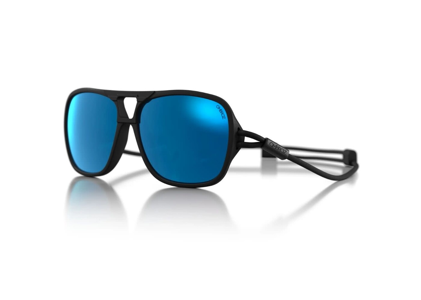Ombraz Leggero Charcoal / Polarized Grey with Blue Mirror Lens / Regular