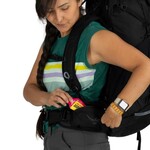 OSPREY TEMPEST 44 RED PAMPAS COAL GREY XS-S