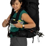OSPREY TEMPEST 44 RED PAMPAS COAL GREY XS-S