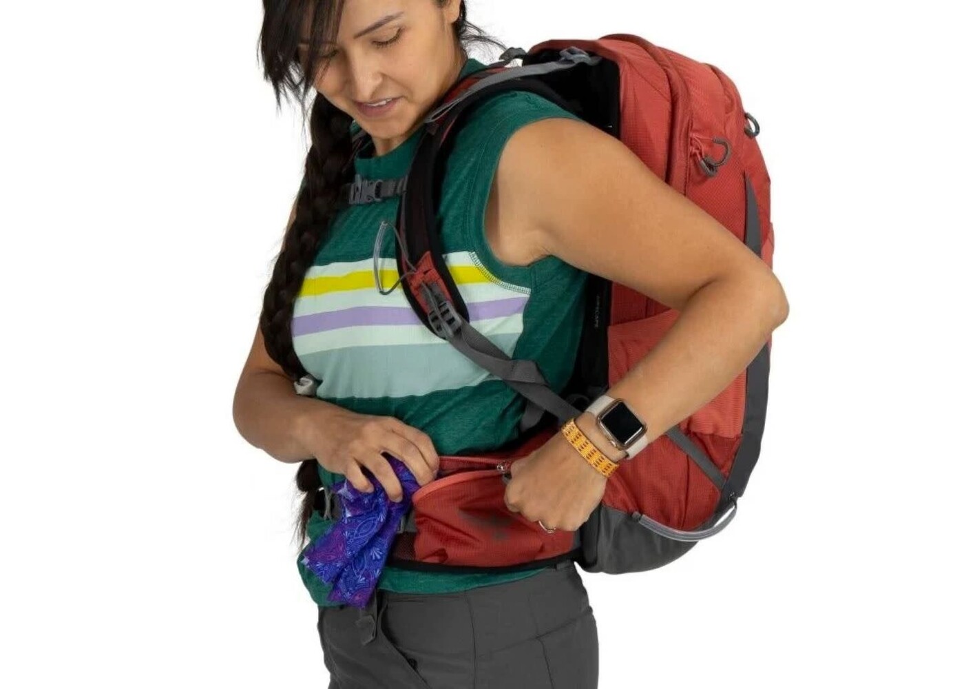 OSPREY TEMPEST 22 DEEP FIG HOTSPOT PINK OS