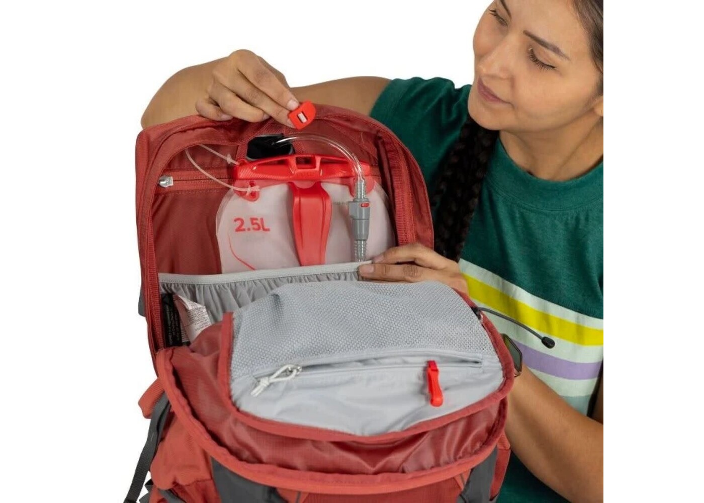 OSPREY TEMPEST 22 DEEP FIG HOTSPOT PINK OS