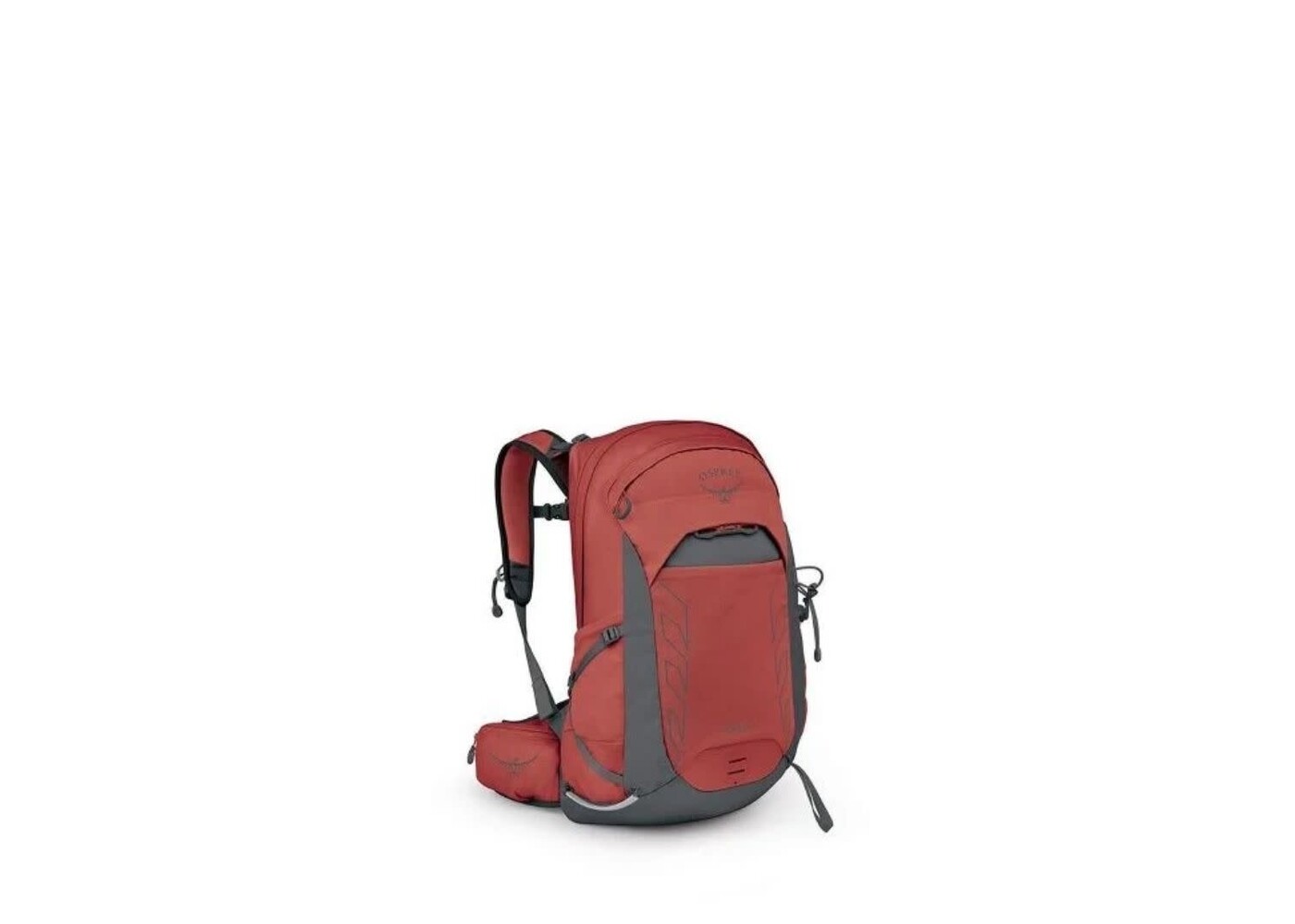 OSPREY TEMPEST 22 RED PAMPAS COAL GREY OS